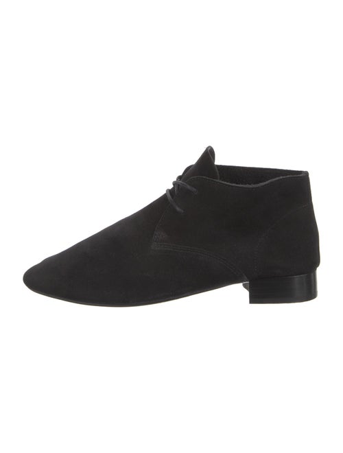 Repetto Suede Lace-Up Boots