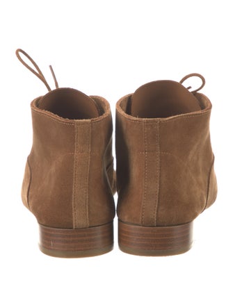 Repetto Suede Lace-Up Boots