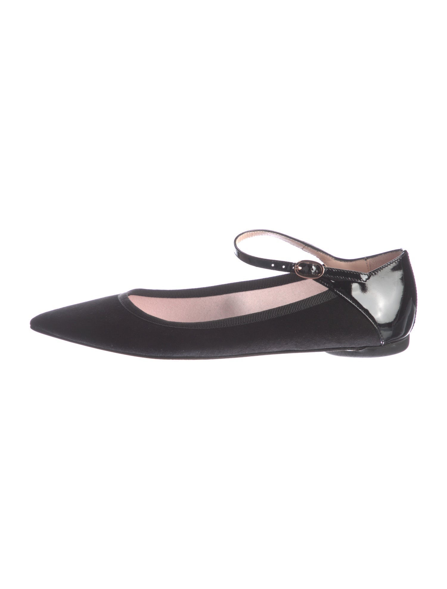 Repetto Suede Mary Jane Flats