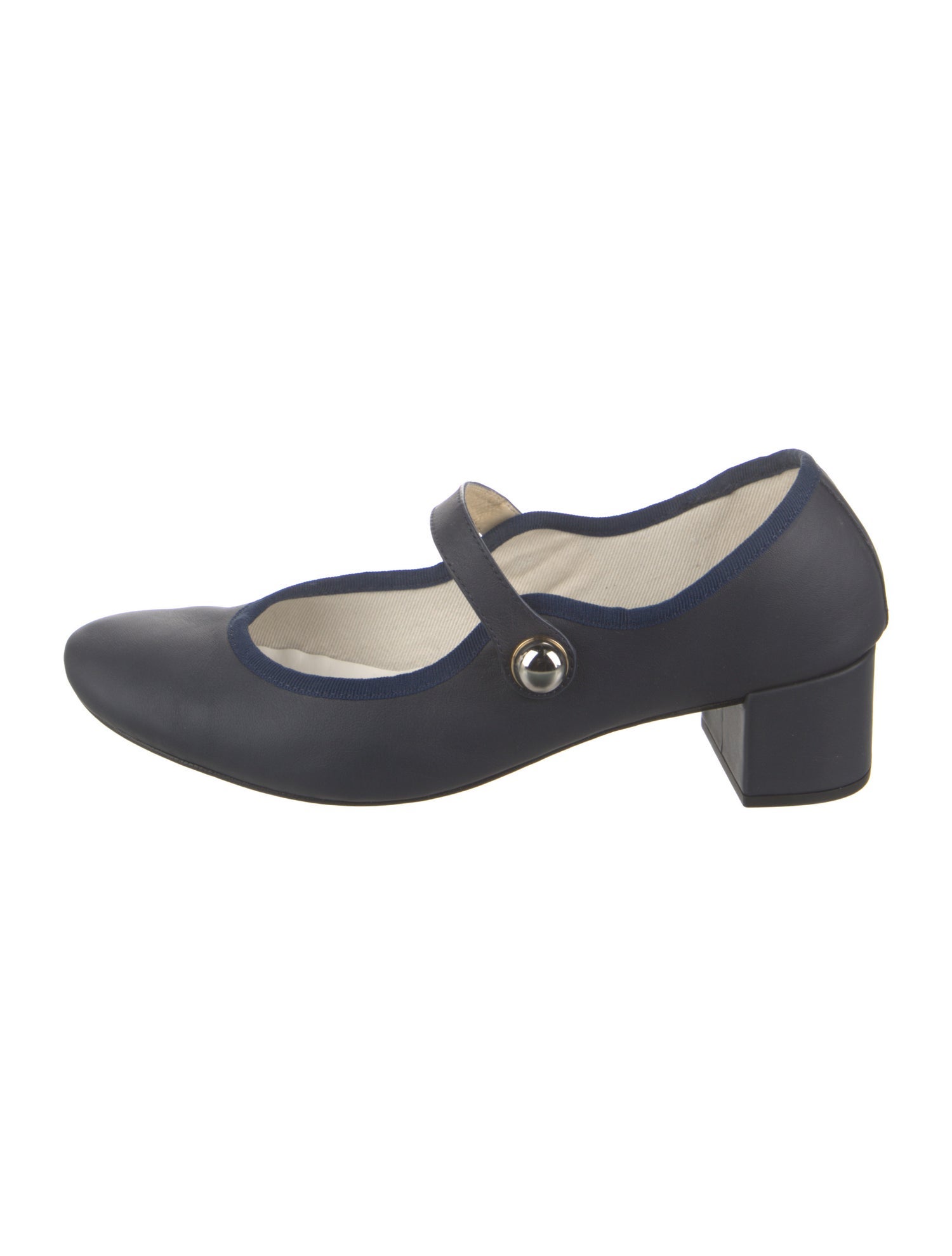 Repetto Leather Bow Accents Pumps