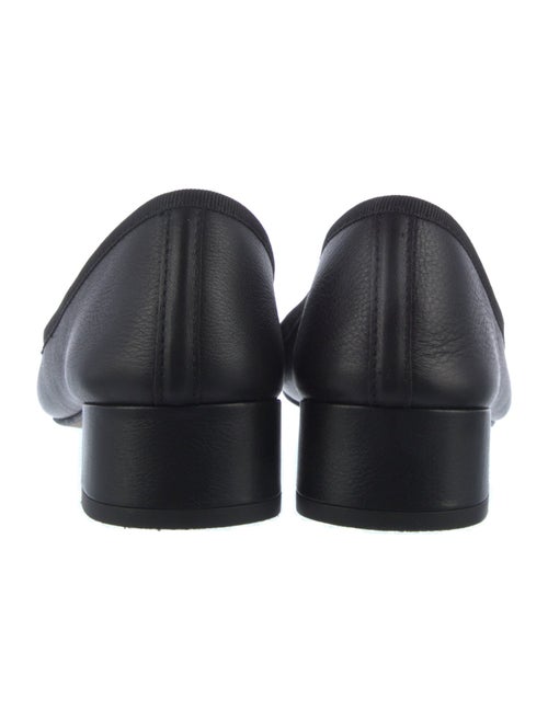 Repetto Leather Bow Accents Pumps