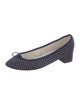 Repetto Polka Dot Print Bow Accents Pumps