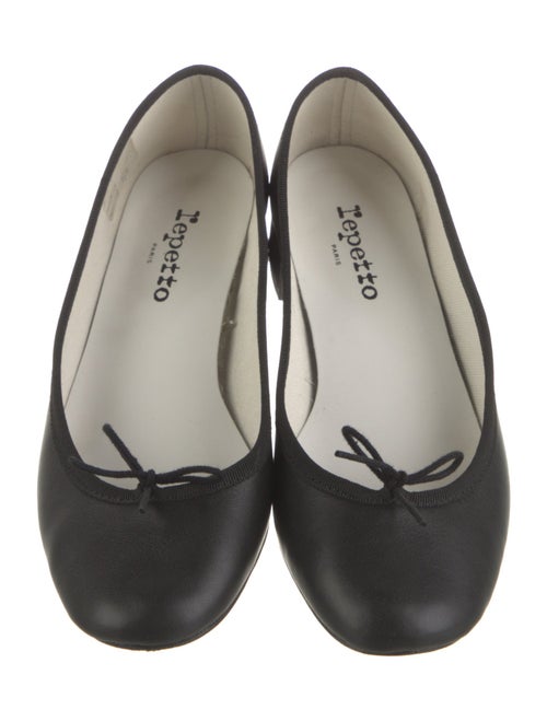 Repetto Leather Bow Accents Pumps
