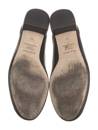 Repetto Leather Bow Accents Pumps