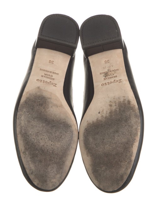 Repetto Leather Bow Accents Pumps