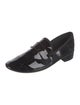 Repetto Patent Leather Grosgrain Trim Loafers