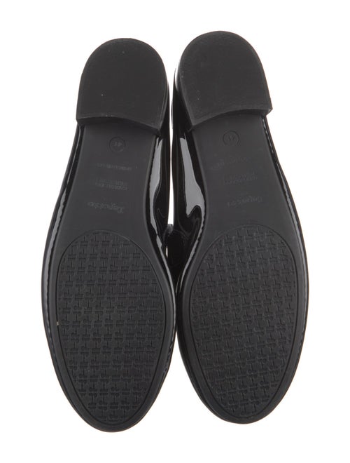 Repetto Patent Leather Grosgrain Trim Loafers