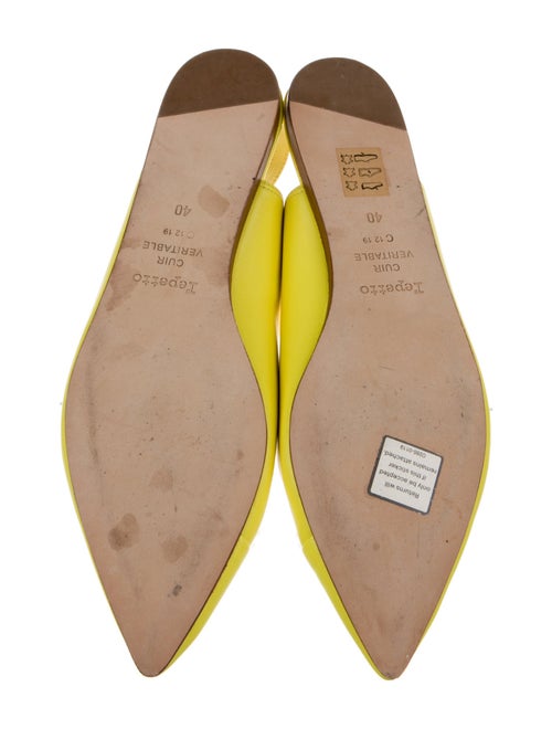 Repetto Leather Slingback Flats