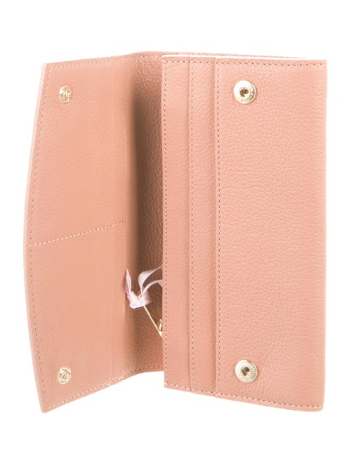 Repetto Sevruga Caviar Yen Leather Wallet