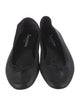 Repetto Leather Bow Accents Ballet Flats