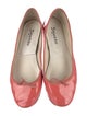 Repetto Patent Leather Bow Accents Ballet Flats