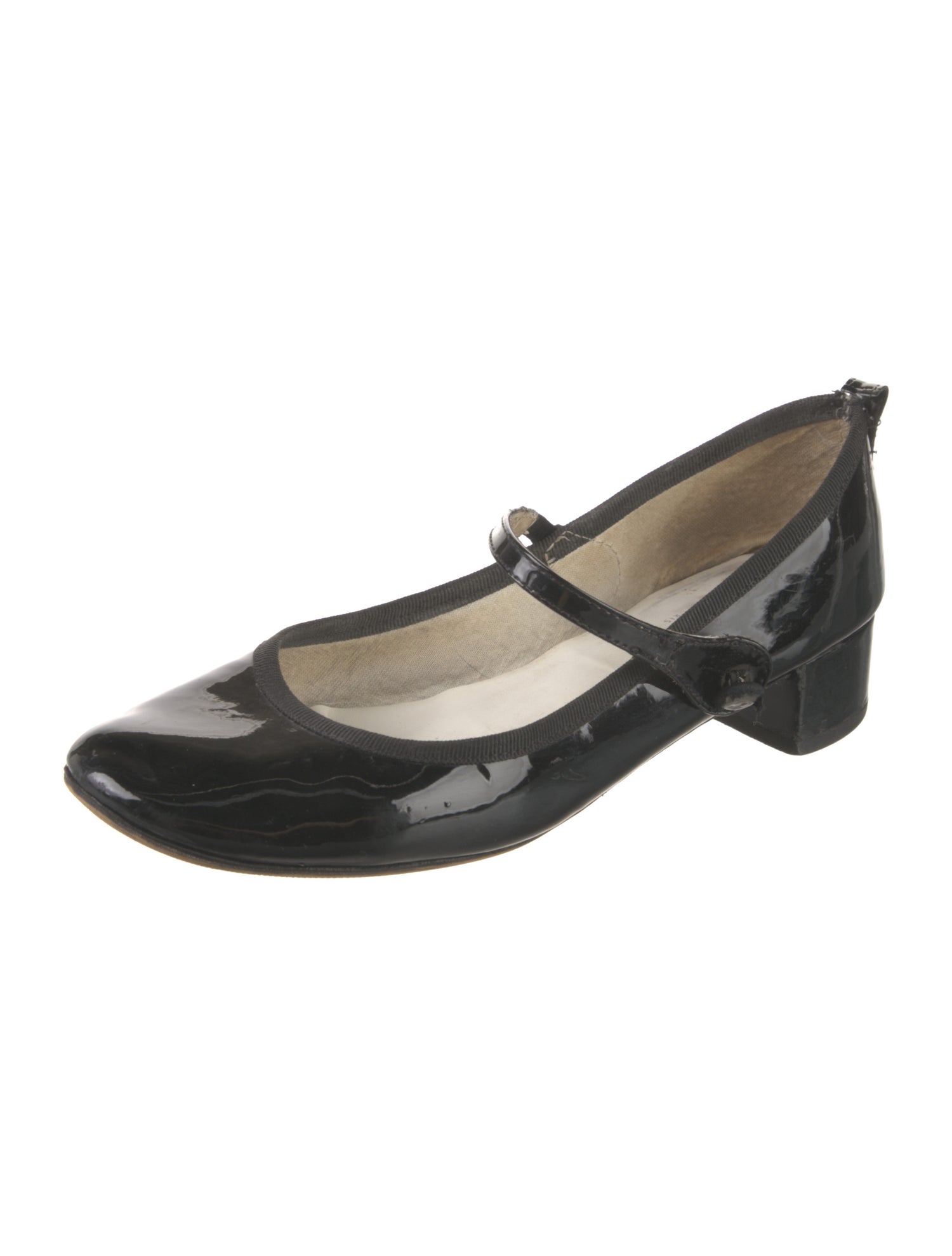 Repetto Patent Leather Slingback Pumps