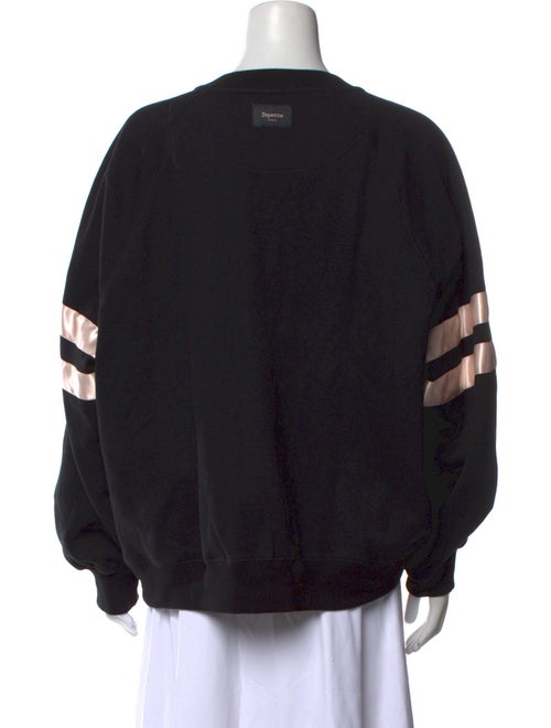 Repetto Colorblock Pattern Crew Neck Sweatshirt