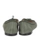 Repetto Leather Bow Accents Ballet Flats