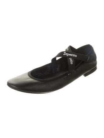 Repetto Leather Mary Jane Flats