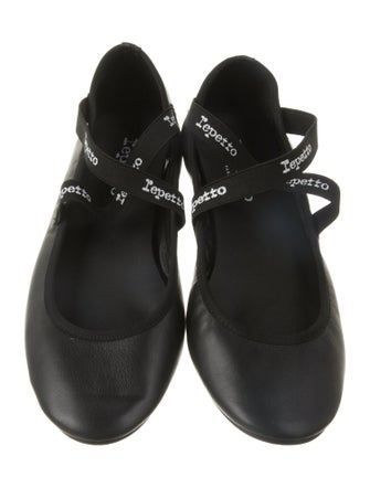 Repetto Leather Mary Jane Flats