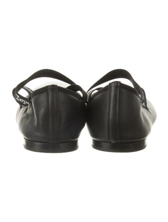 Repetto Leather Mary Jane Flats