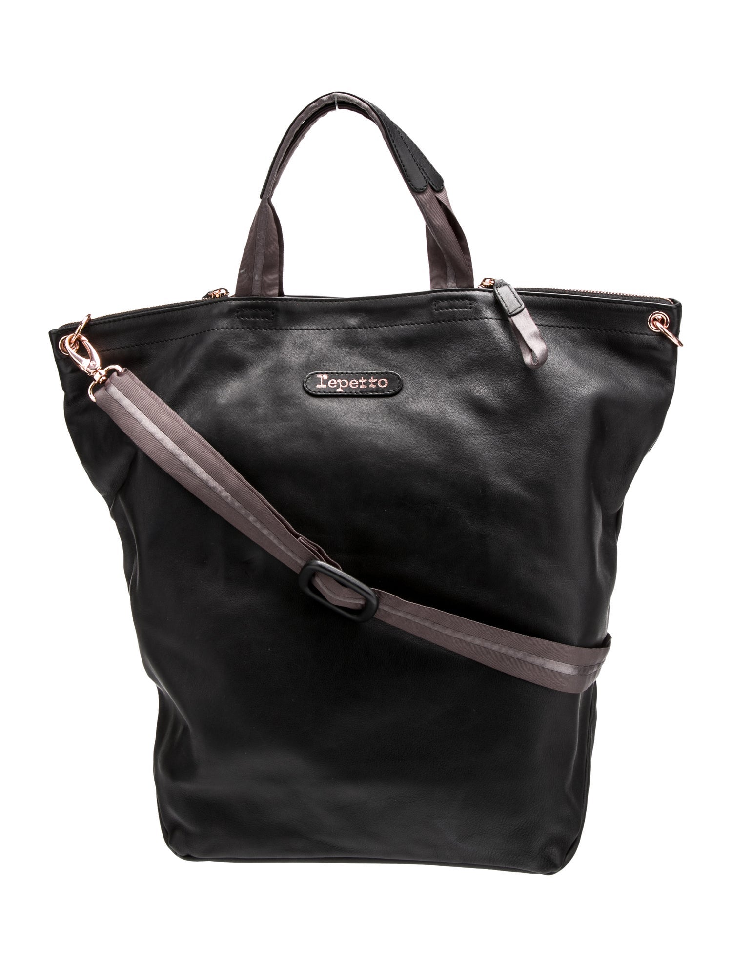 Repetto Leather Bucket Bag