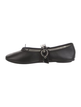 Repetto Leather Mary Jane Flats