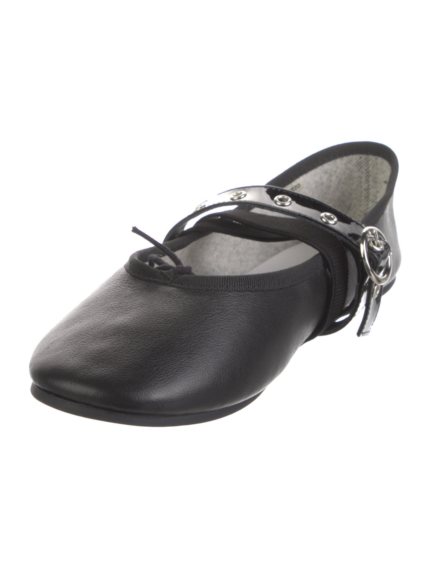 Repetto Leather Mary Jane Flats