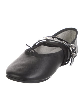 Repetto Leather Mary Jane Flats