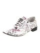 Repetto Patent Leather Printed Sneakers