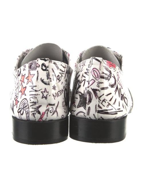 Repetto Patent Leather Printed Sneakers