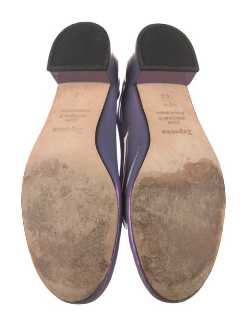 Repetto Patent Leather Bow Accents Pumps