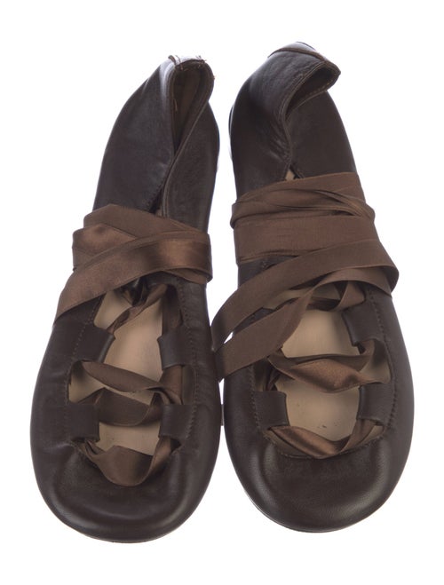 Repetto Leather Slingback Flats