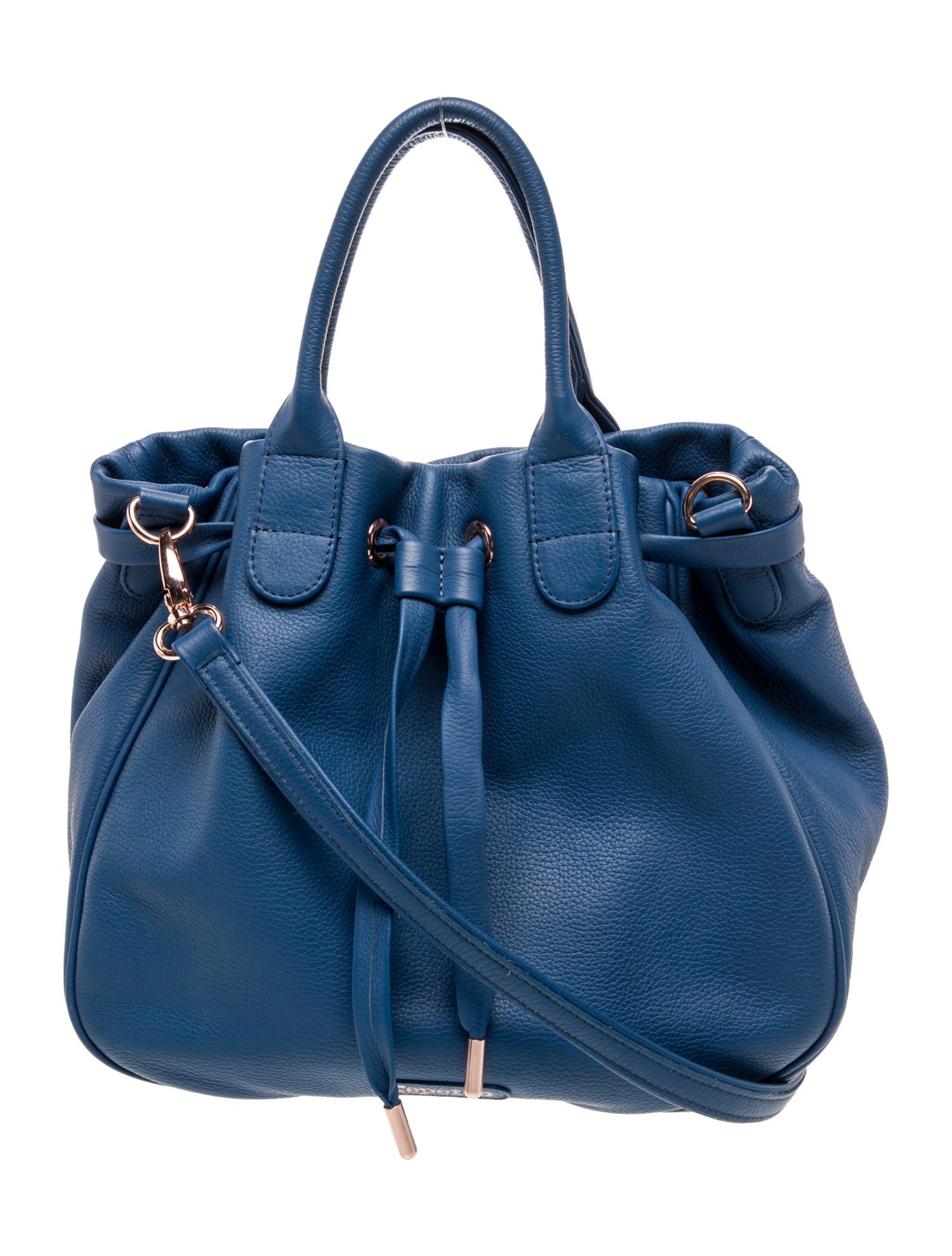 Repetto Leather Top Handle Bag