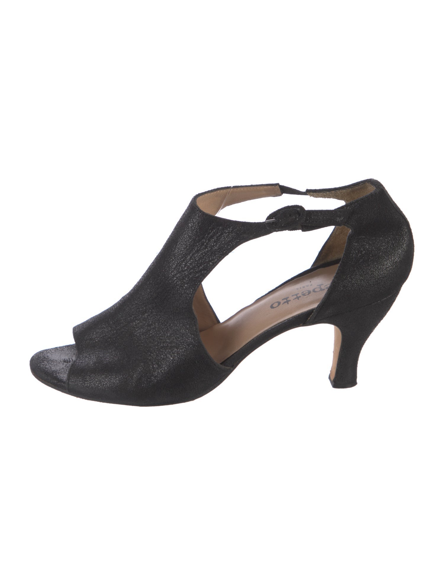 Repetto Leather T-Strap Pumps