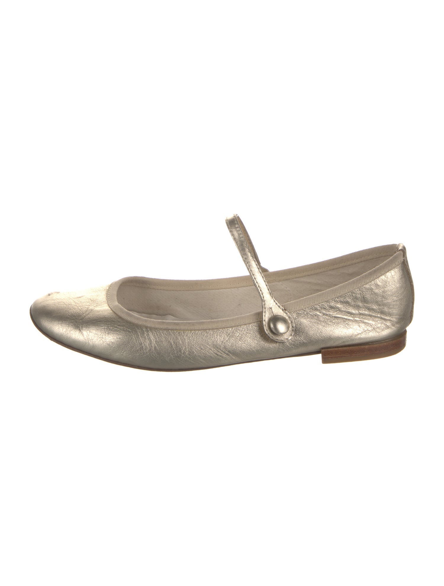 Repetto Leather Mary Jane Flats