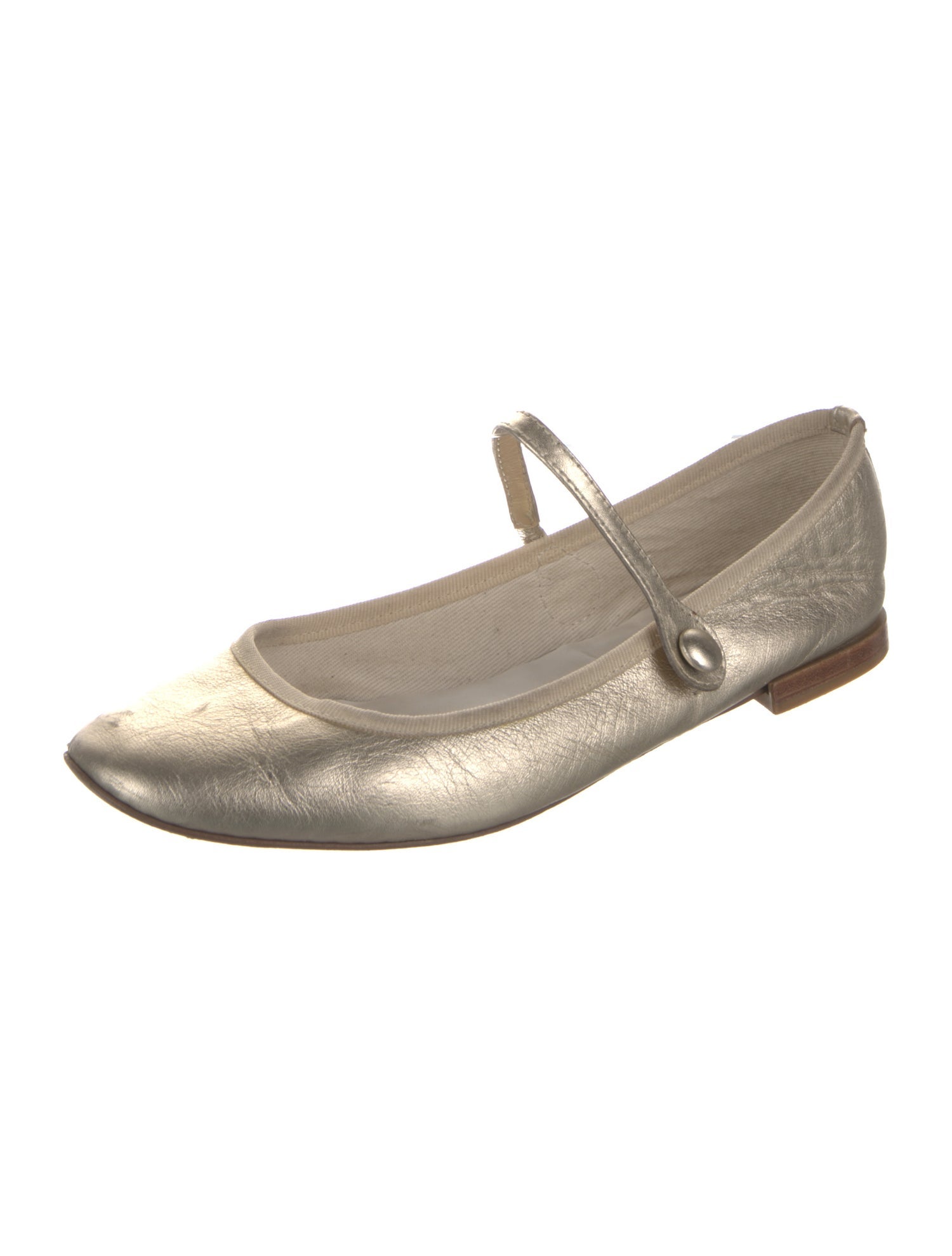 Repetto Leather Mary Jane Flats