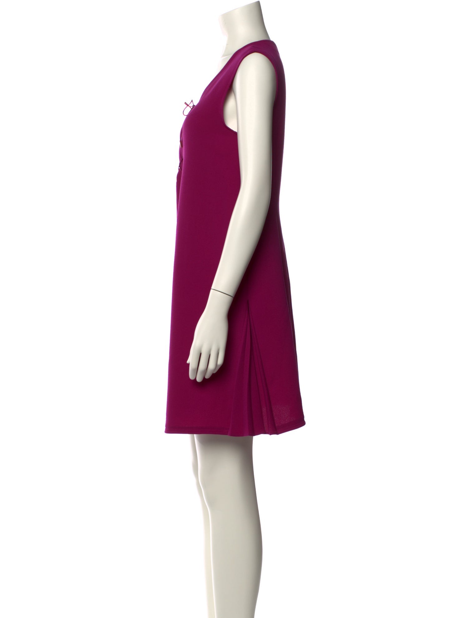 Repetto V-Neck Mini Dress