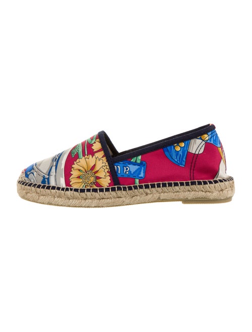 Respoke Catalina Satin Espadrille Flats Red