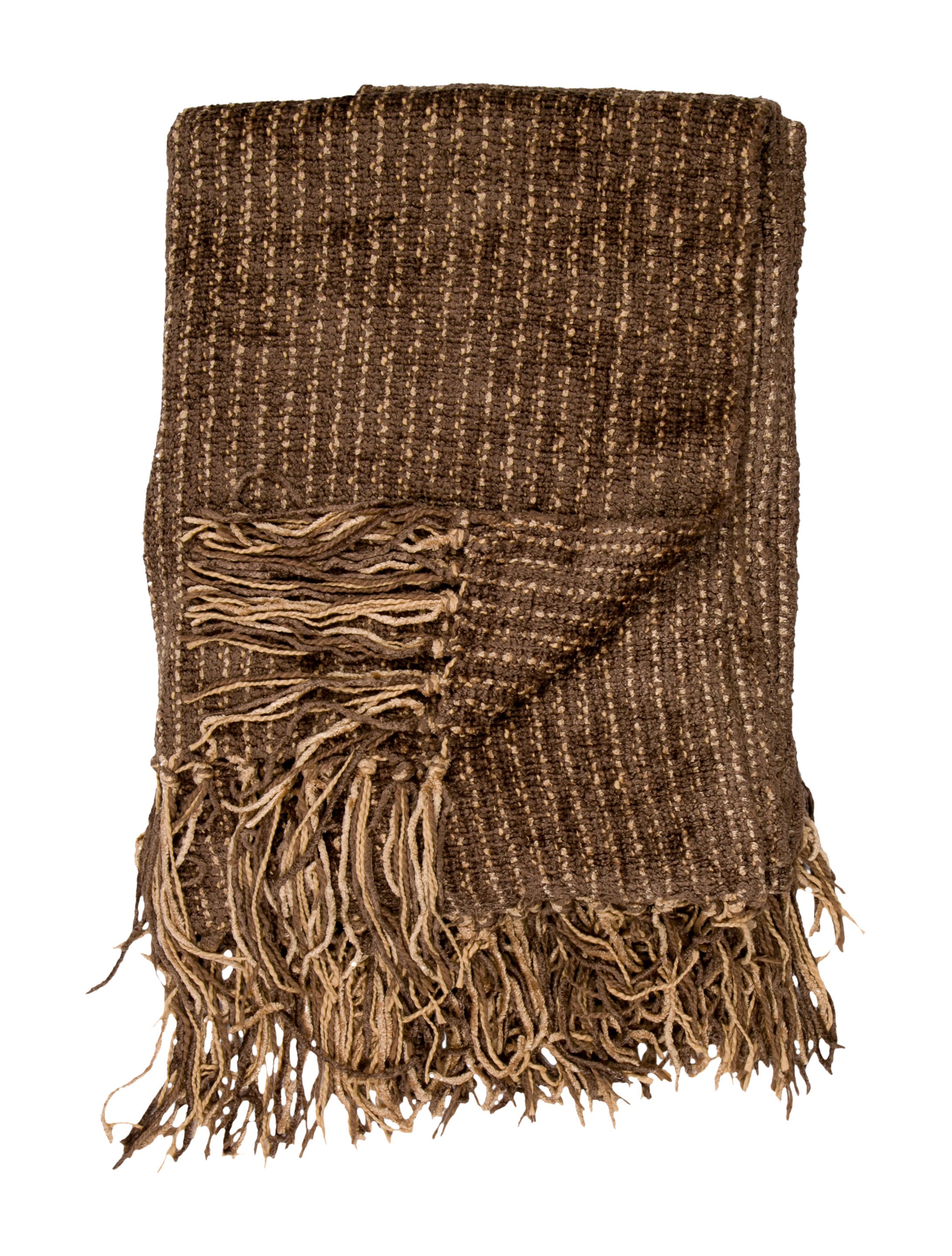 Restoration Hardware Fringe Throw Blanket Pillows & Throws