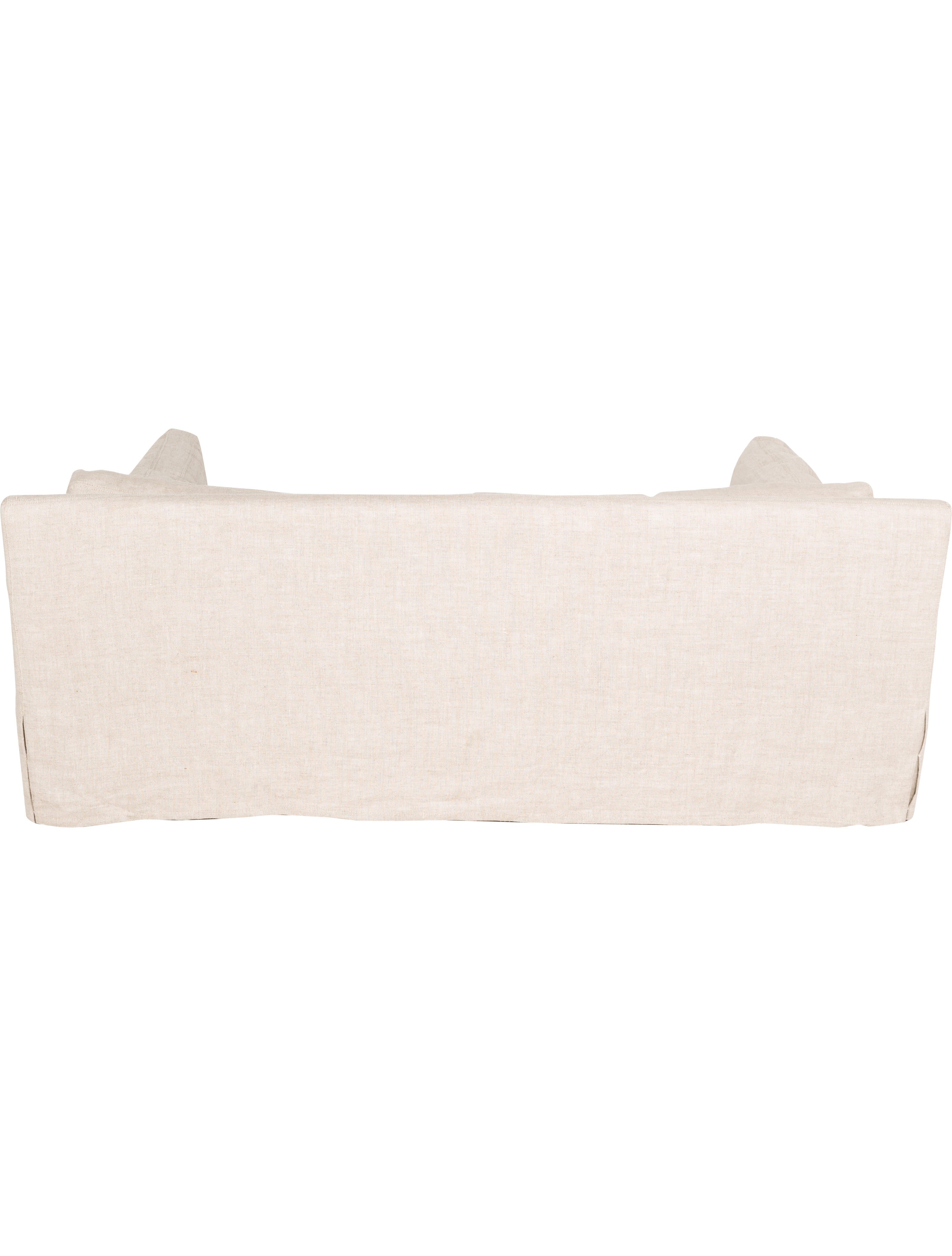 Restoration Hardware Belgian Slope Arm Petite Sofa