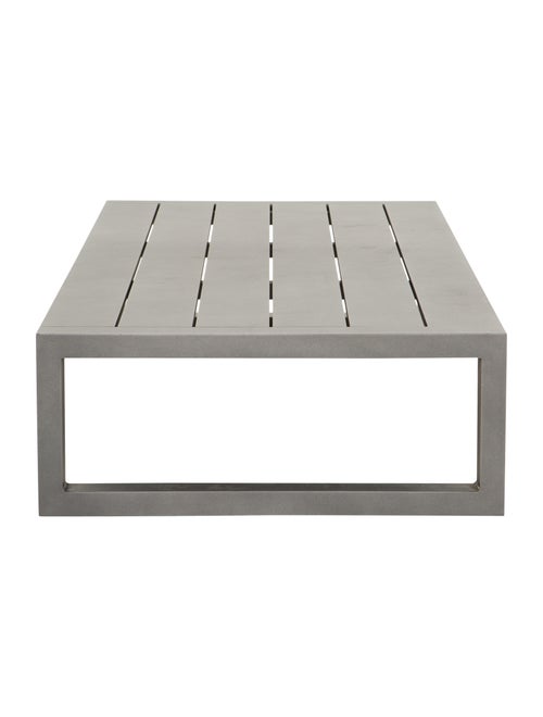 Restoration Hardware Aegean Aluminum Coffee Table