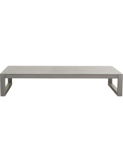 Restoration Hardware Aegean Aluminum Coffee Table