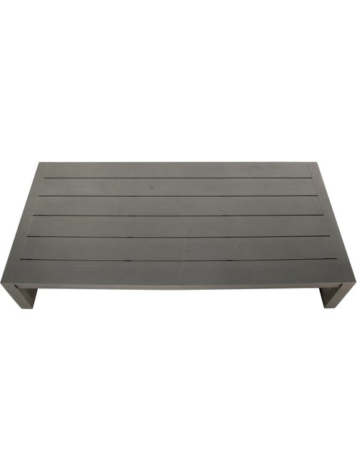 Restoration Hardware Aegean Aluminum Coffee Table