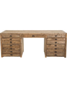 Restoration Hardware Wood Printmaker S Desk Furniture Resth20528 The Realreal