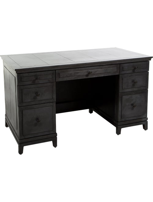Restoration Hardware Annecy Metal Wrapped Desk Furniture Restoration Hardware Annecy Metal