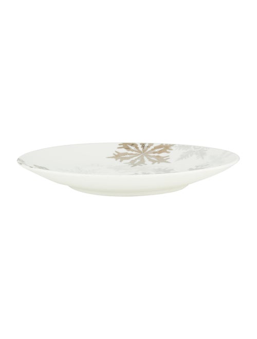 Restoration Hardware Set of 4 Let It Snow Salad Plates