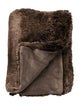 Restoration Hardware Ultimate Faux Fur Throw Blanket