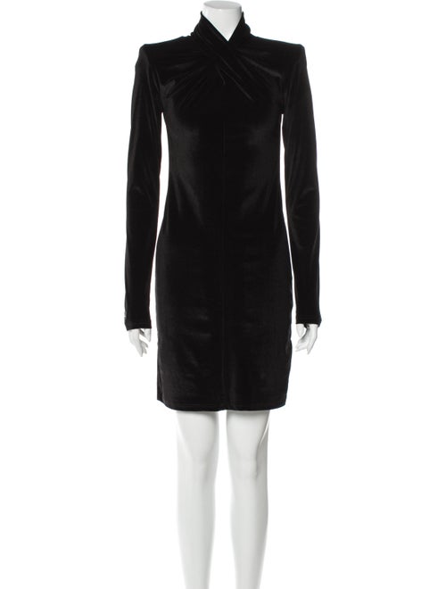 Richard Quinn 2020 Mini Dress Black