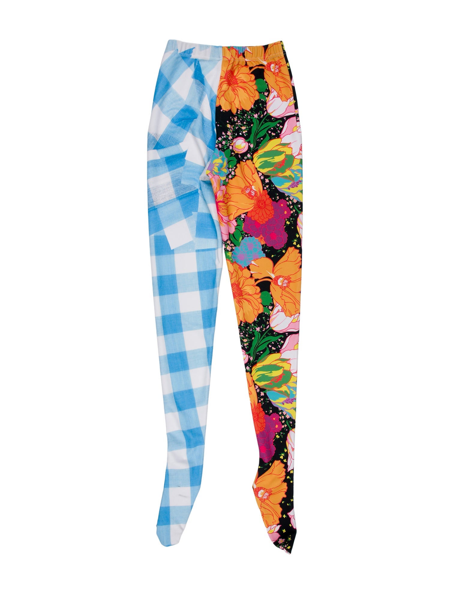 Richard Quinn Patterned Skinny Leg Pants