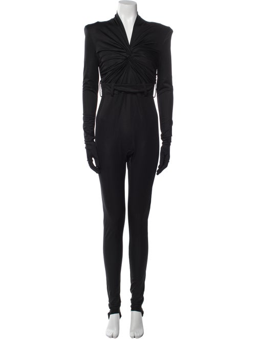 Richard Quinn V-Neck Jumpsuit