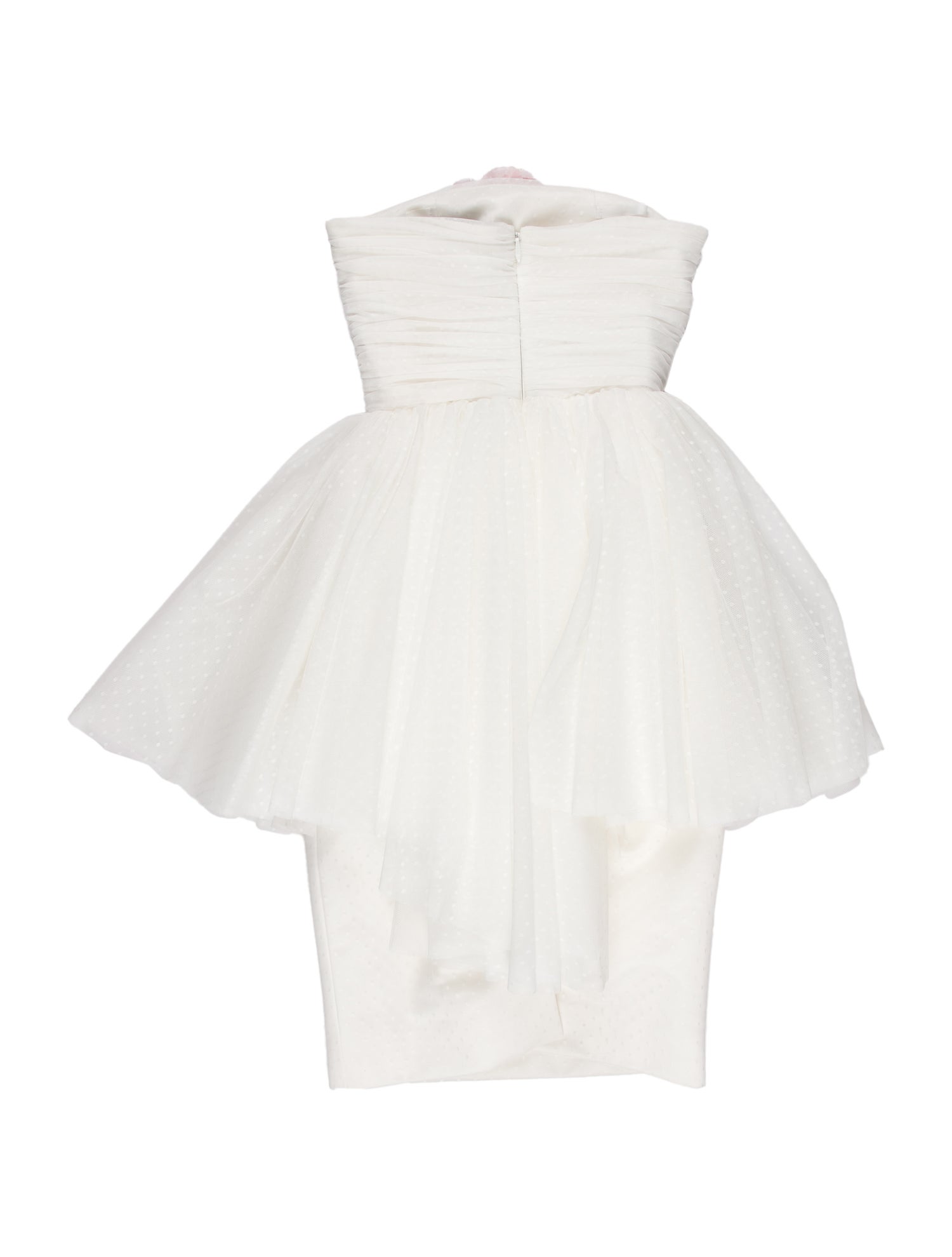 Richard Quinn Strapless Mini Dress w/ Tags