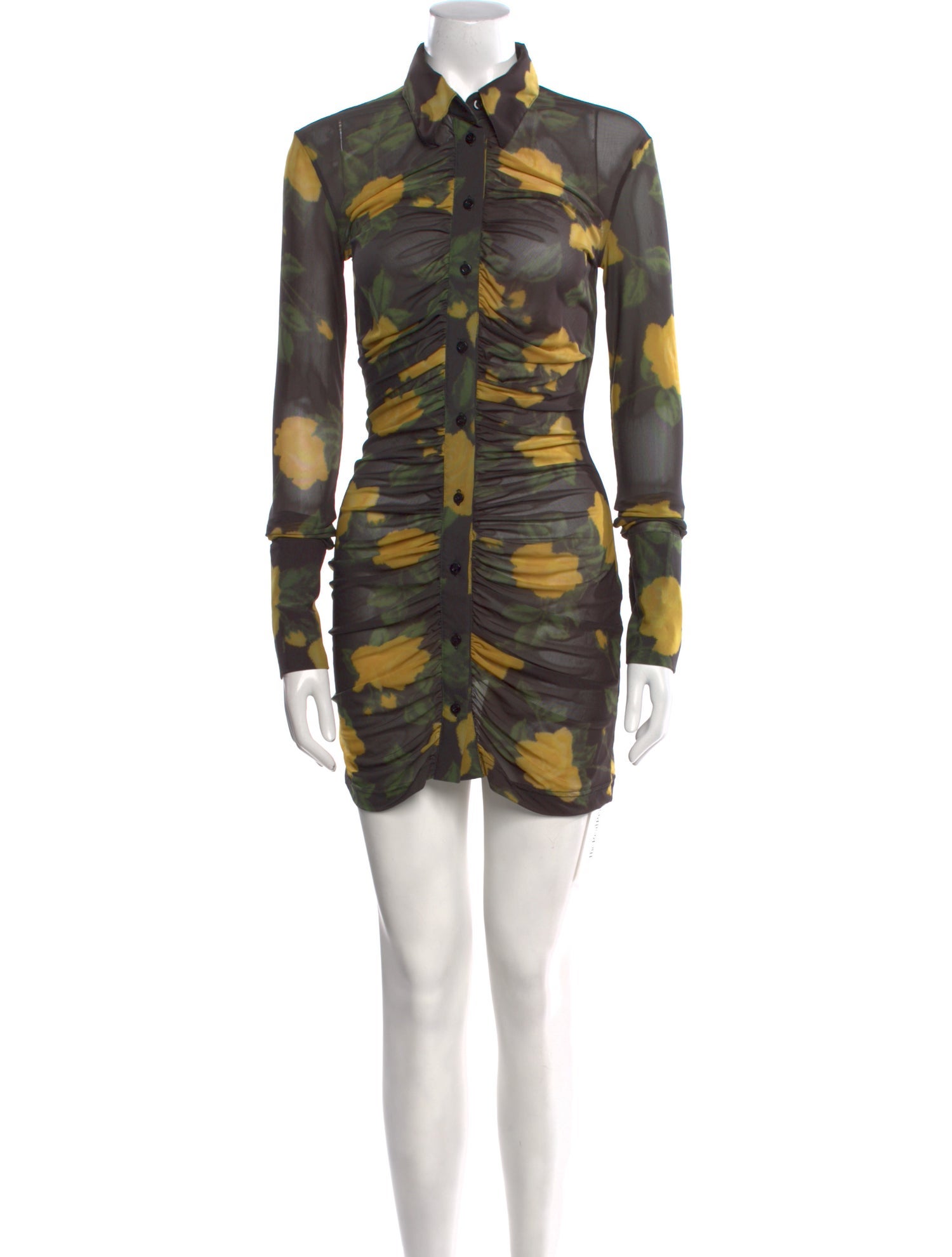 Richard Quinn Printed Mini Dress