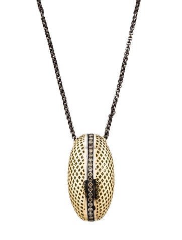 Ray Griffiths Crownwork Diamond Pendant Necklace